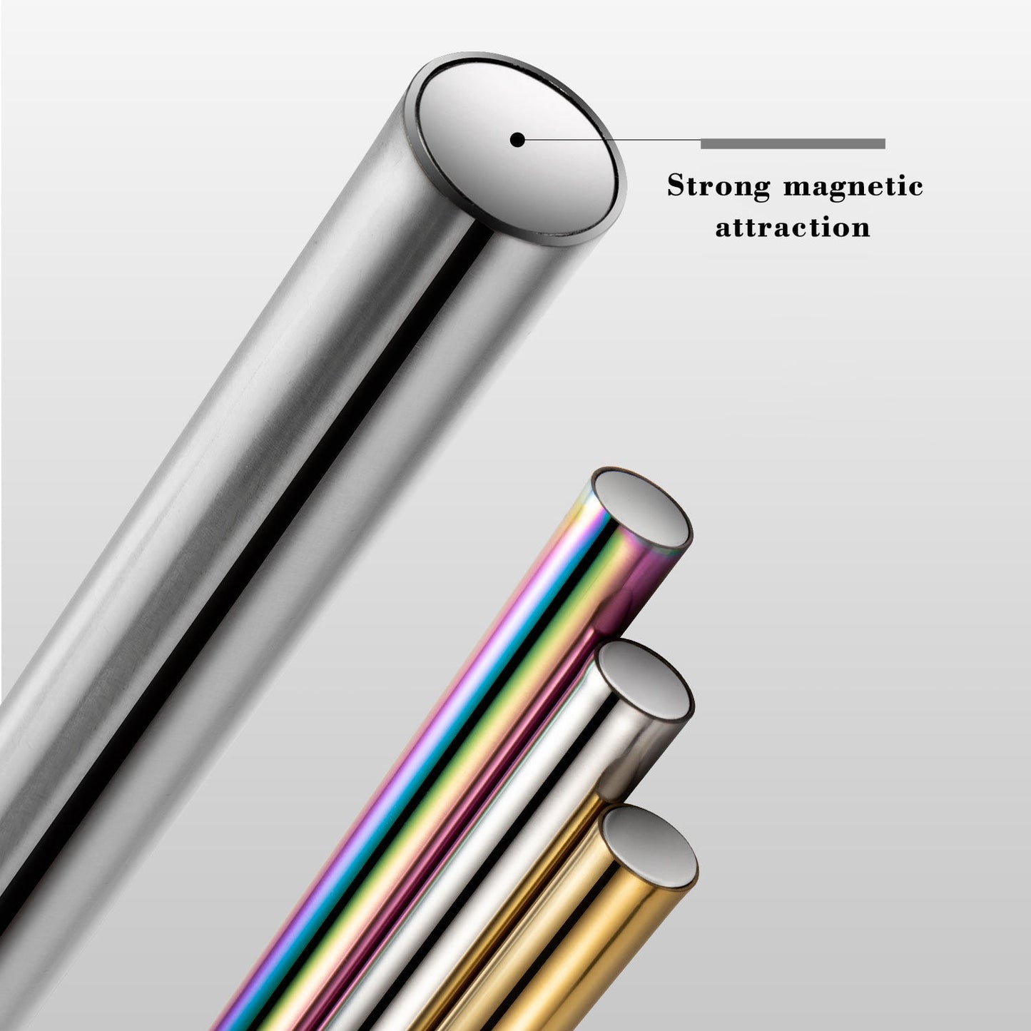Long Cylindrical Cat Eye Magnet - Random Color