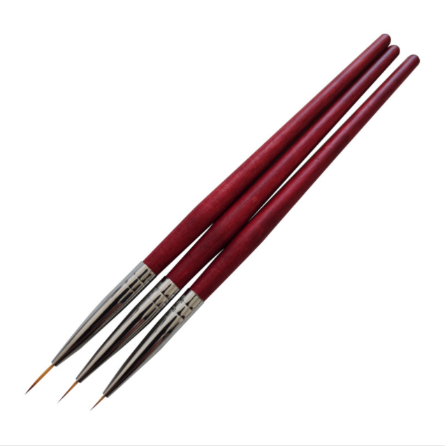 Wooden Art/Liner Brush Set
