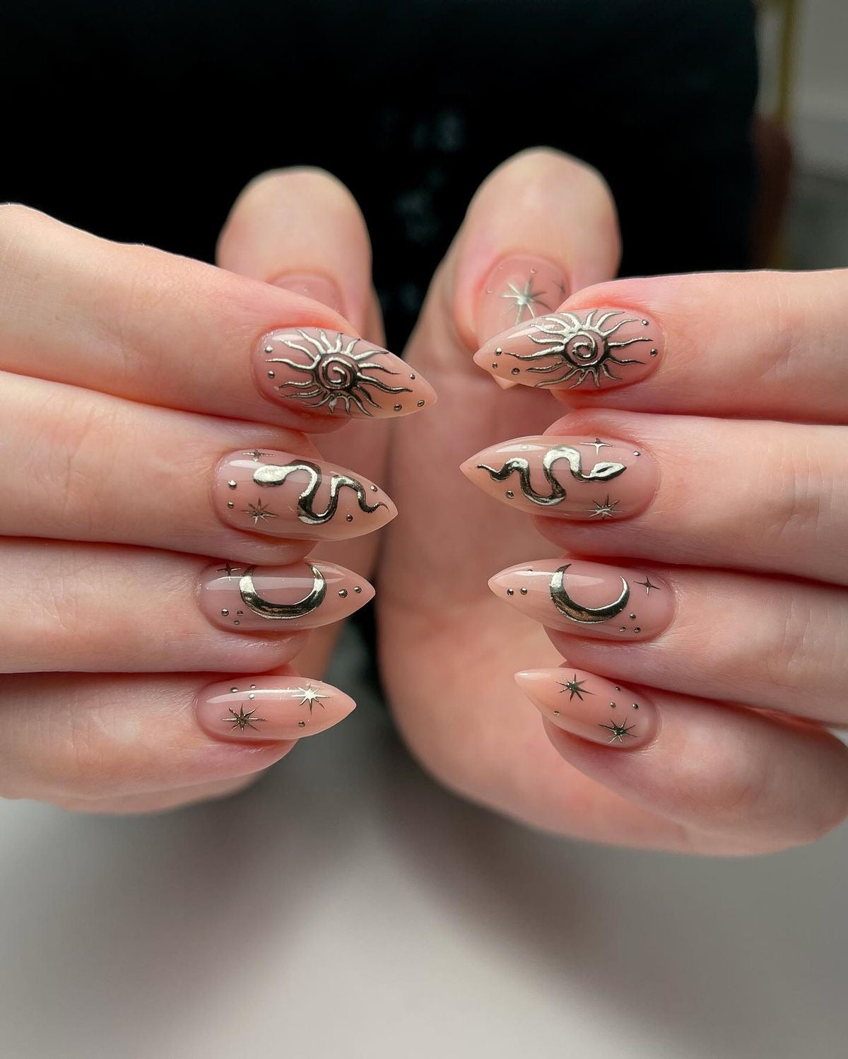 Titanium Silver Nail Gel 8ml