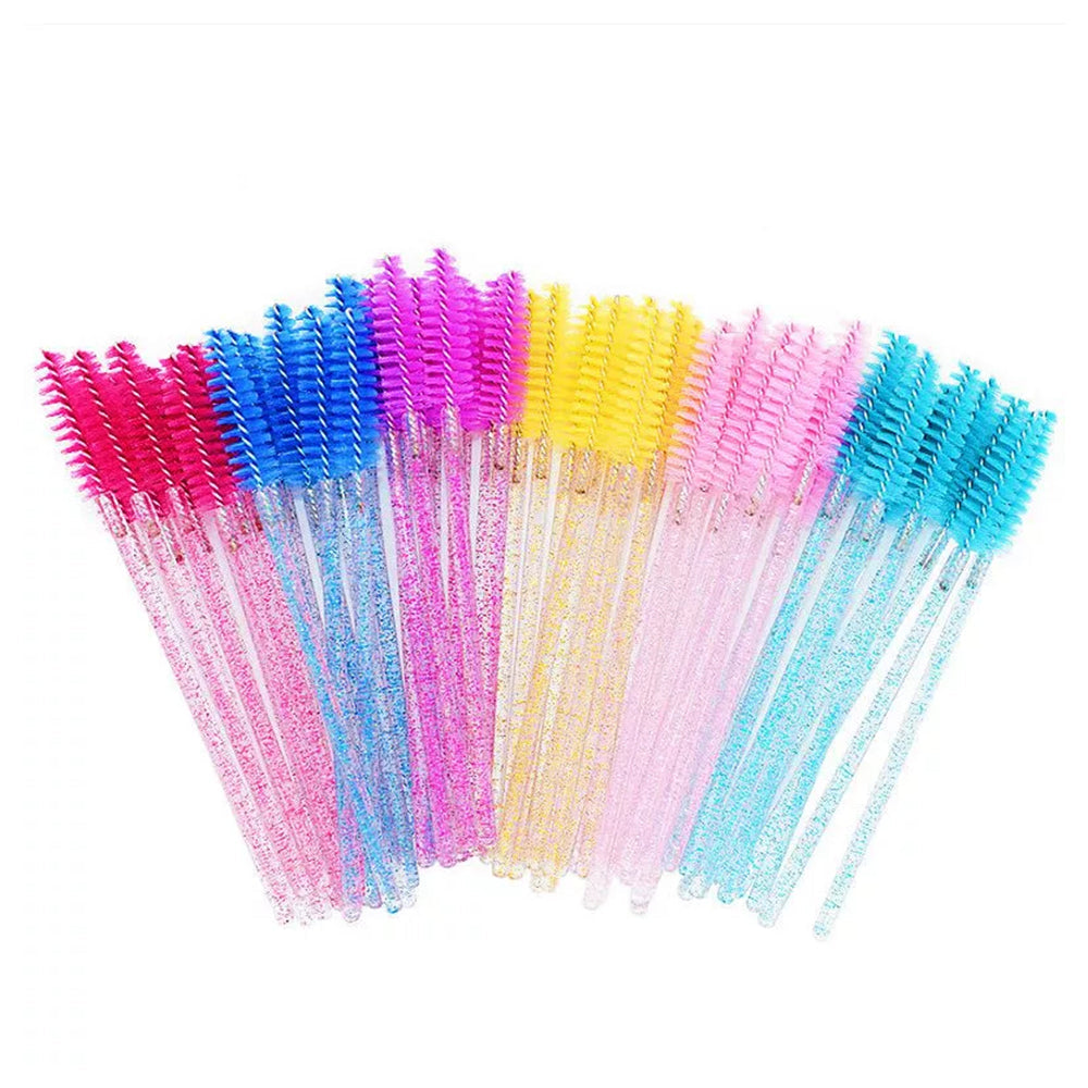 Eyelash Mascara Applicator Brushes (50 Pcs)