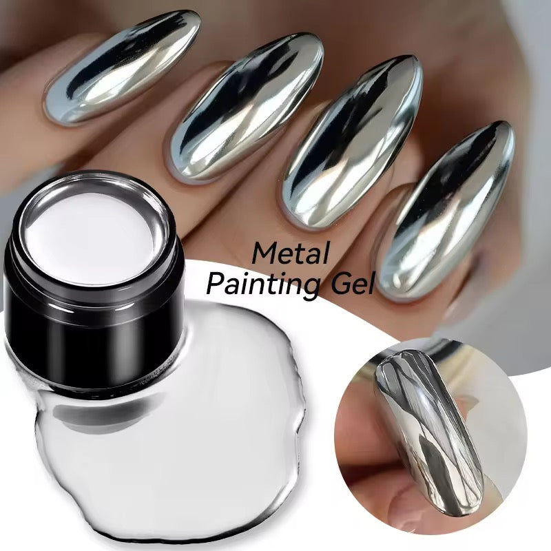 Metallic Gel Silver