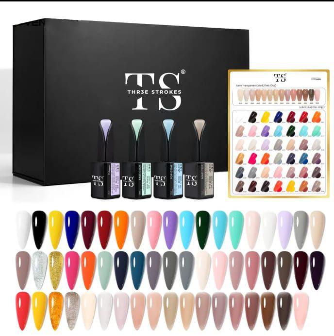 Three Strokes Gel Polish Kit (60pc)