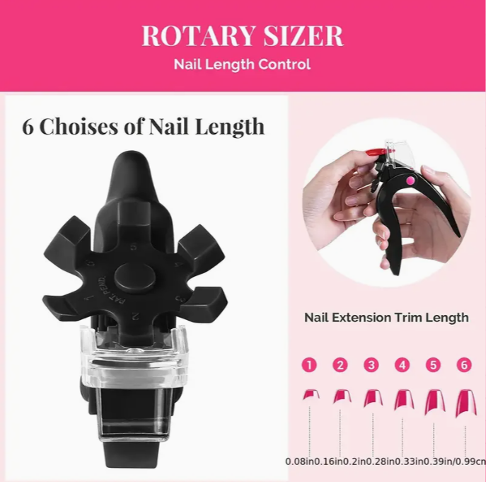 Tip Cutter with Nail Length Controller