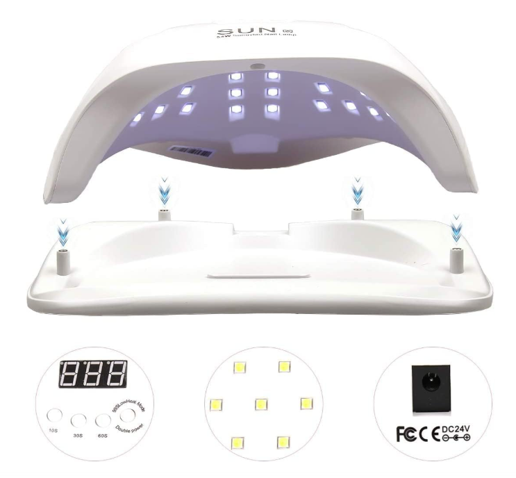 54 Watt Savni UV/LED Lamp