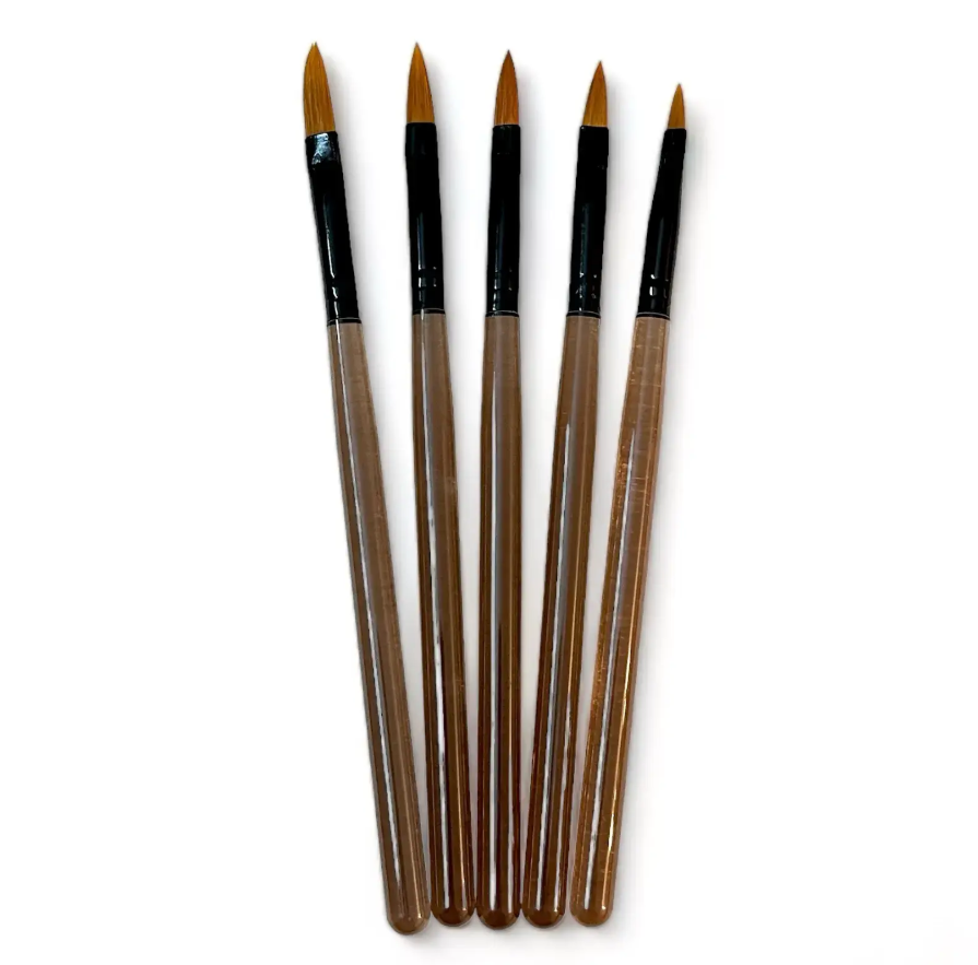 5pcs Acrylic Brush Set