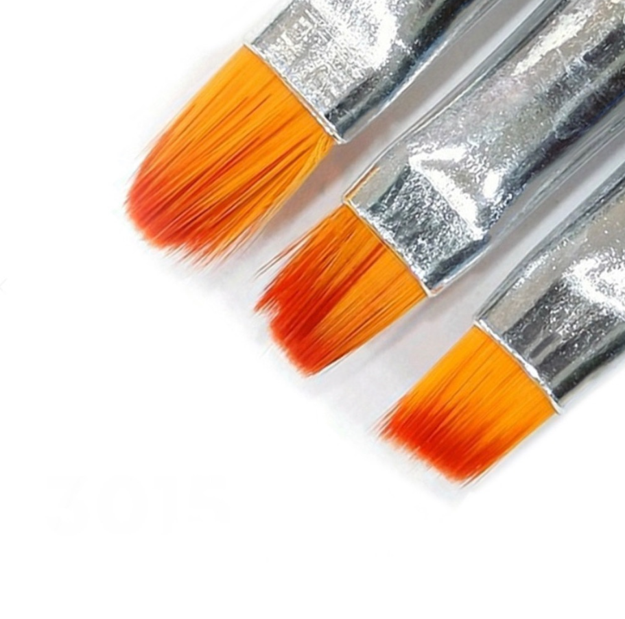 3pc Gel Brush Set
