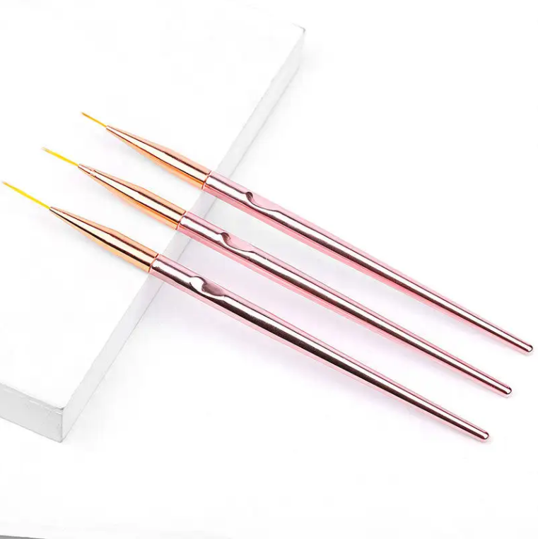 3pc Pink Detailing Brush Set