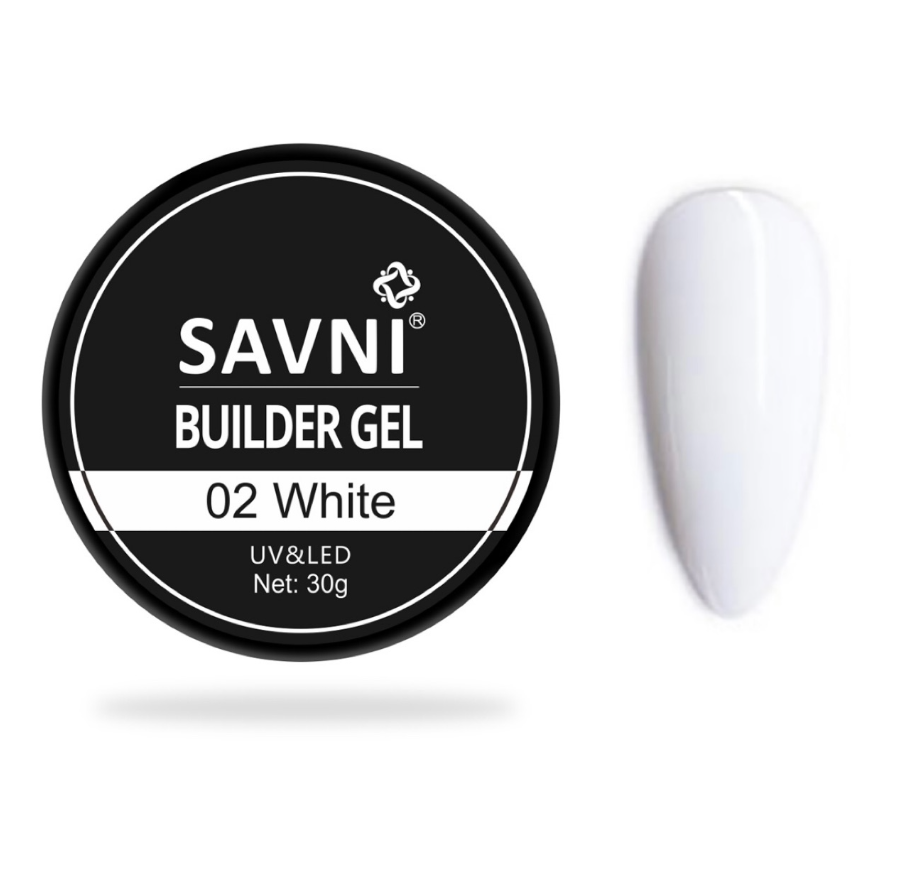 Savni Builder Gel - White (30gm)