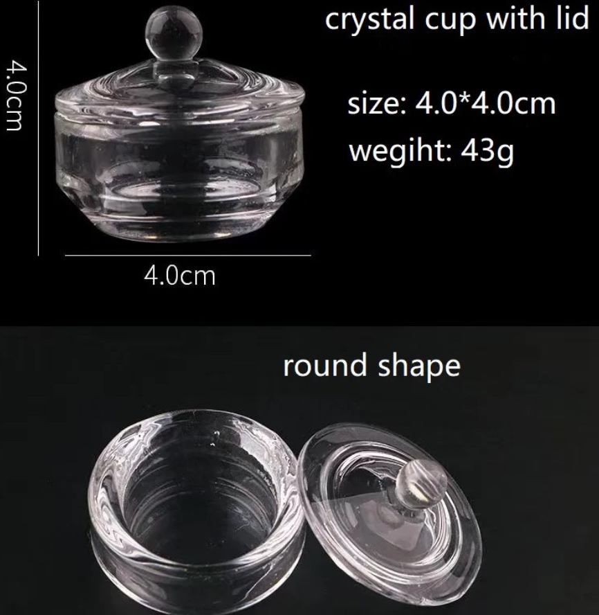 Dappen Dish with Lid - Random Shape