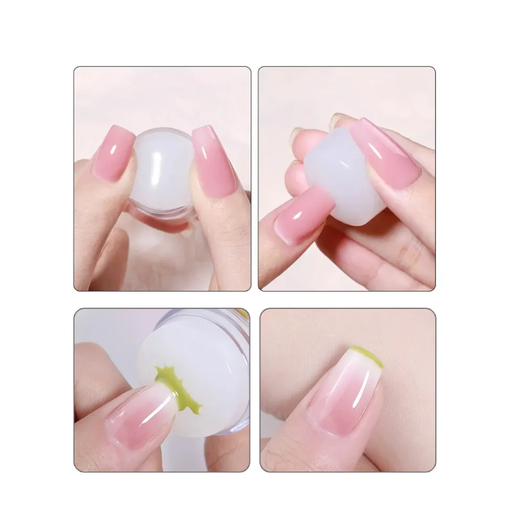 Aurora Nail Stamper with 2 Plates (Random Color)