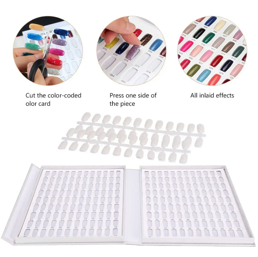 Book Display with Tips (120 Swatches)