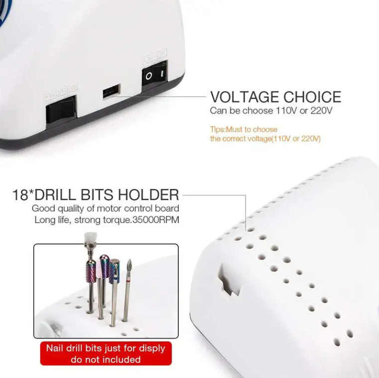 Strong 210 Heavy Quality Nail Drill Machine