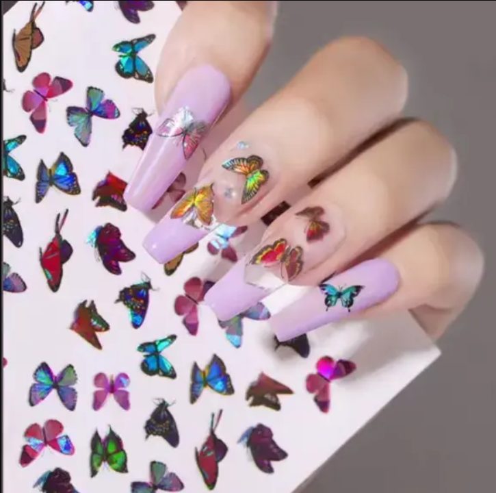 Butterfly 3D Stickers
