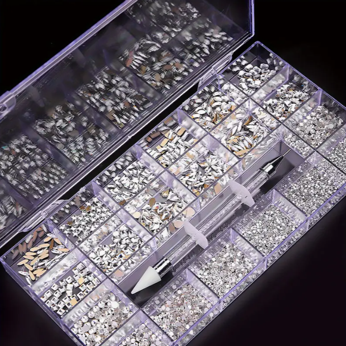 Big Rhinestone Box