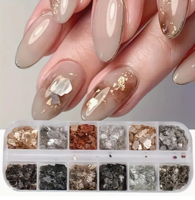 Marble Chip Mylar - Metallic