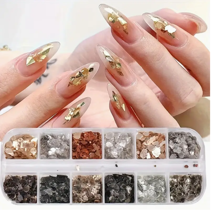 Marble Chip Mylar - Metallic