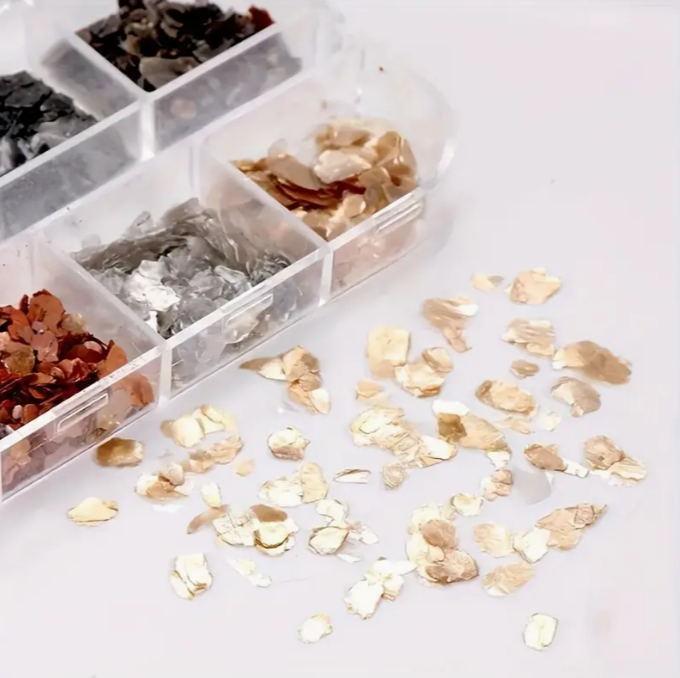 Marble Chip Mylar - Metallic