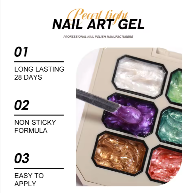 Pearl Light Pat Gel Set
