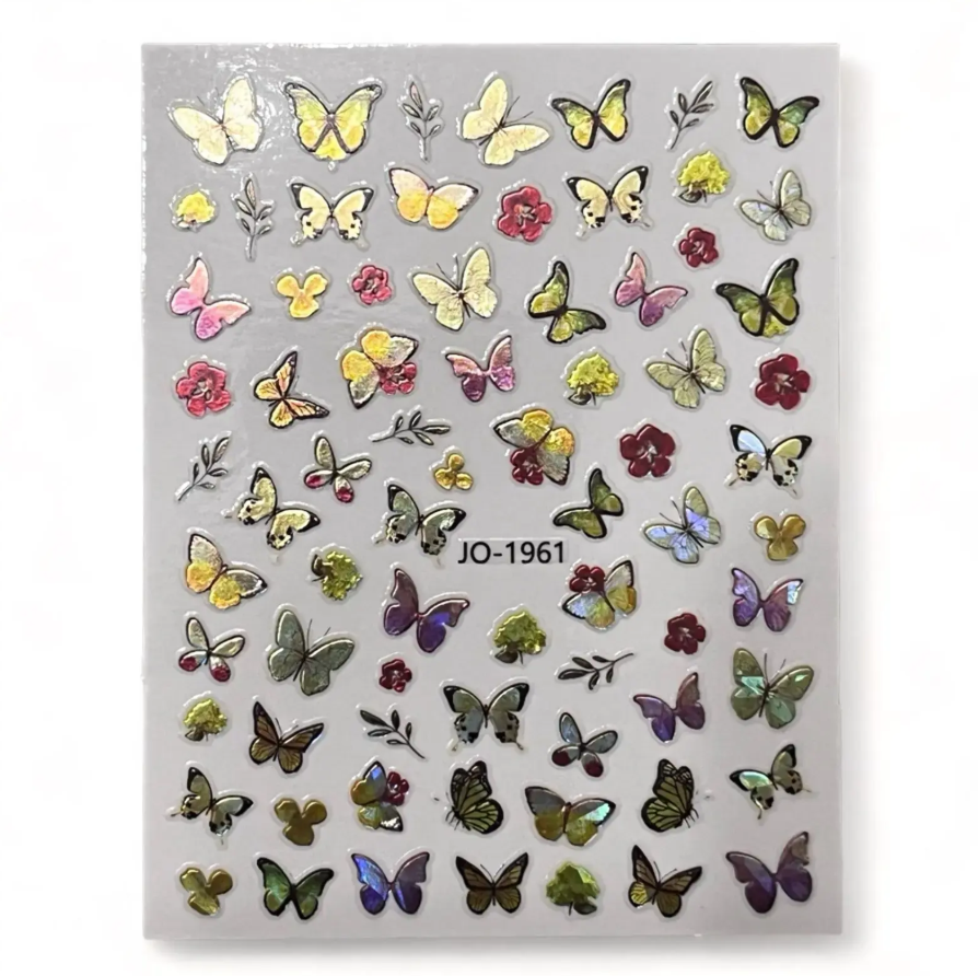 Butterfly 3D Stickers