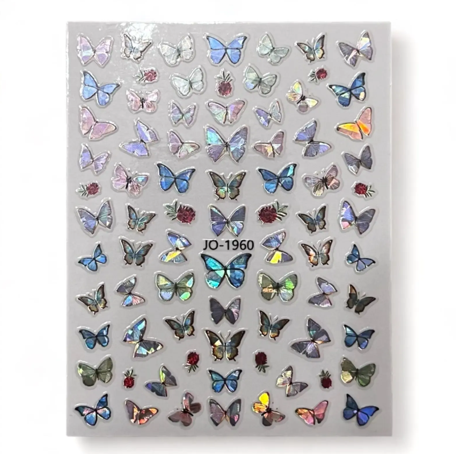 Butterfly 3D Stickers