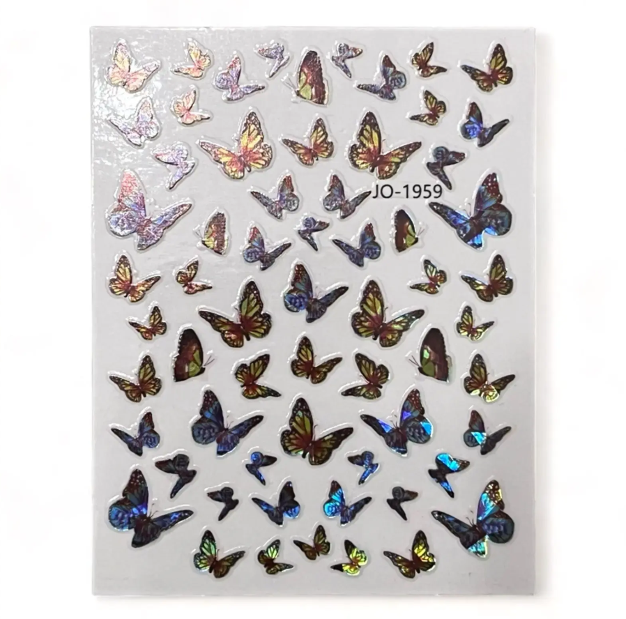 Butterfly 3D Stickers