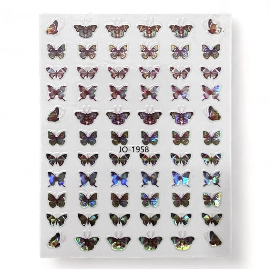 Butterfly 3D Stickers