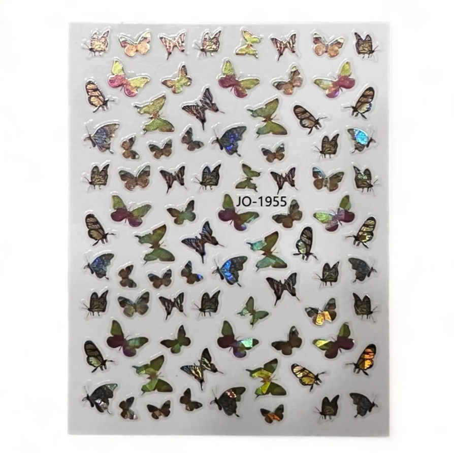 Butterfly 3D Stickers