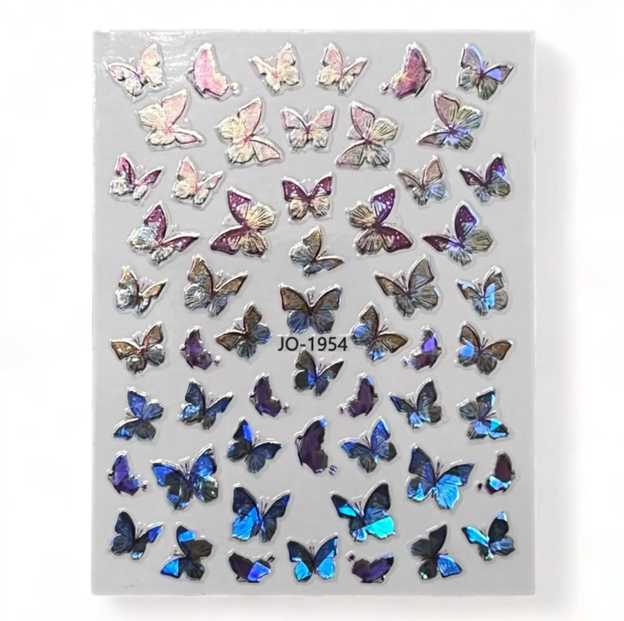Butterfly 3D Stickers