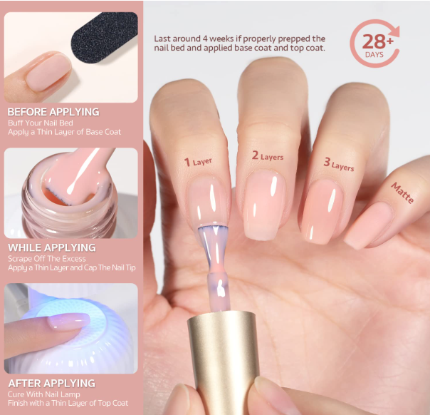 Emigel 7.5ml Gel Polish (No. 1 to No. 56)
