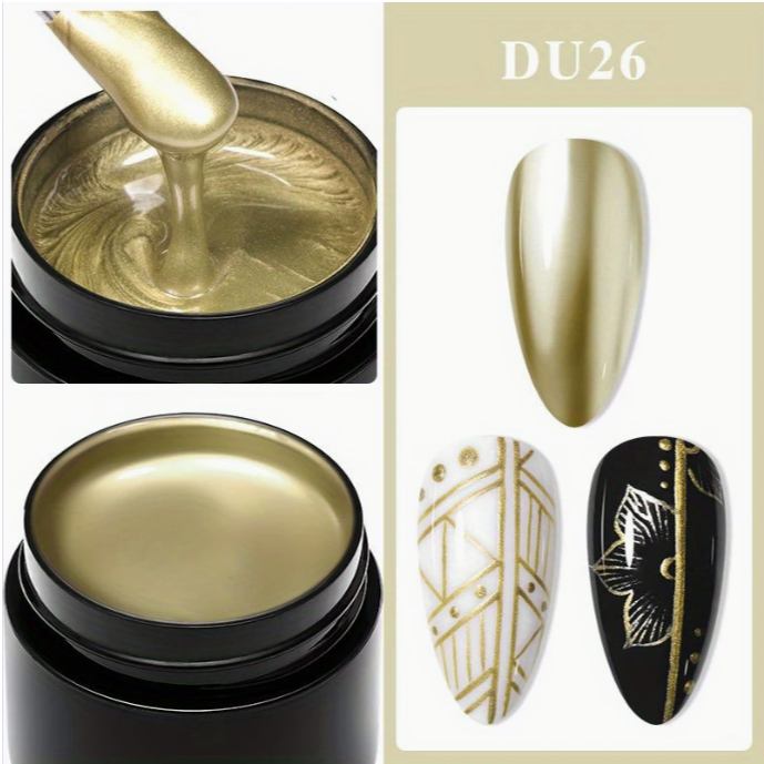 Venalisa Metallic Gel Golden
