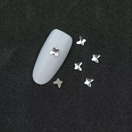 Mini Rhinestones – Mixed Shape (Silver)