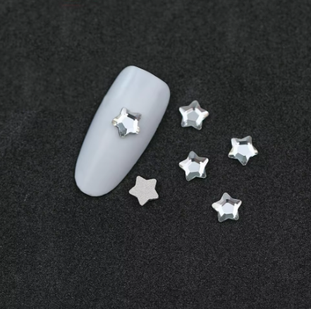 Mini Rhinestones – Mixed Shape (Silver)