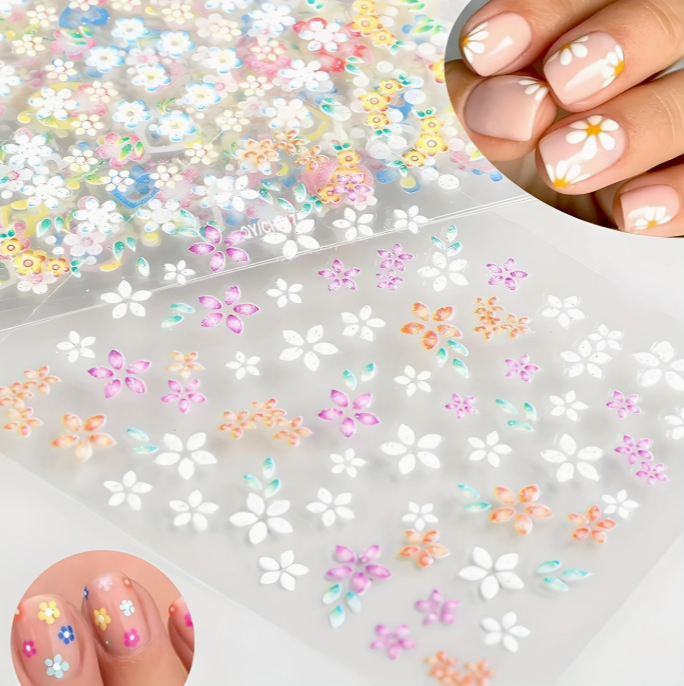 30pcs 3D Sticker - Floral