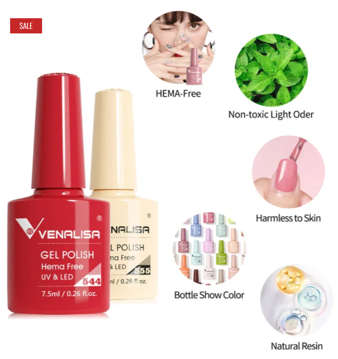 Venalisa VIP 5 Gel Polish Kit