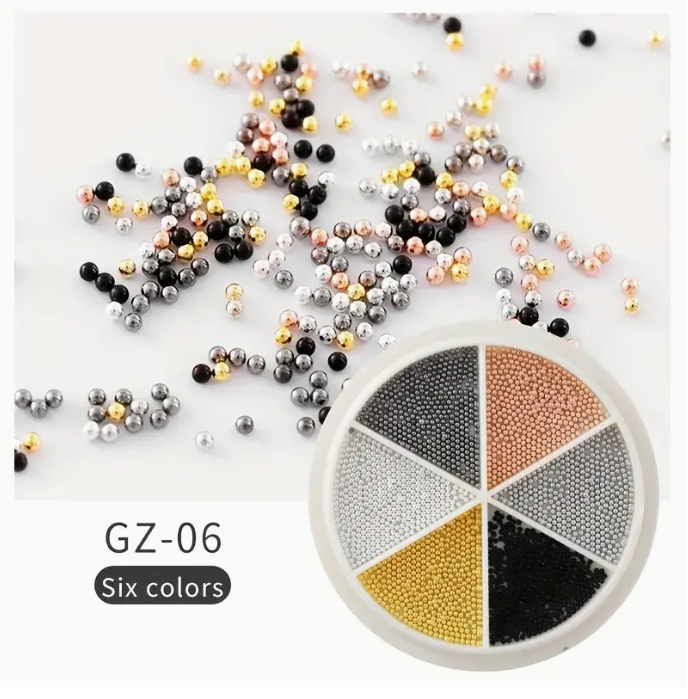 Multi-Color Caviar Beads