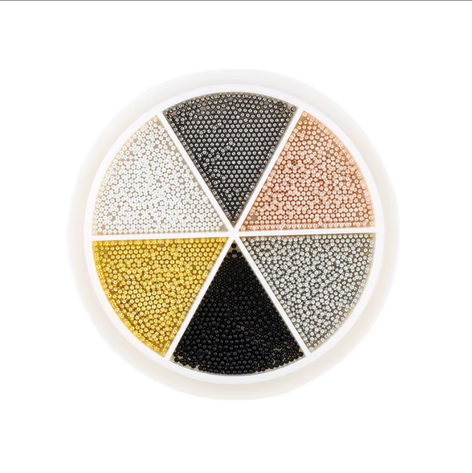 Multi-Color Caviar Beads