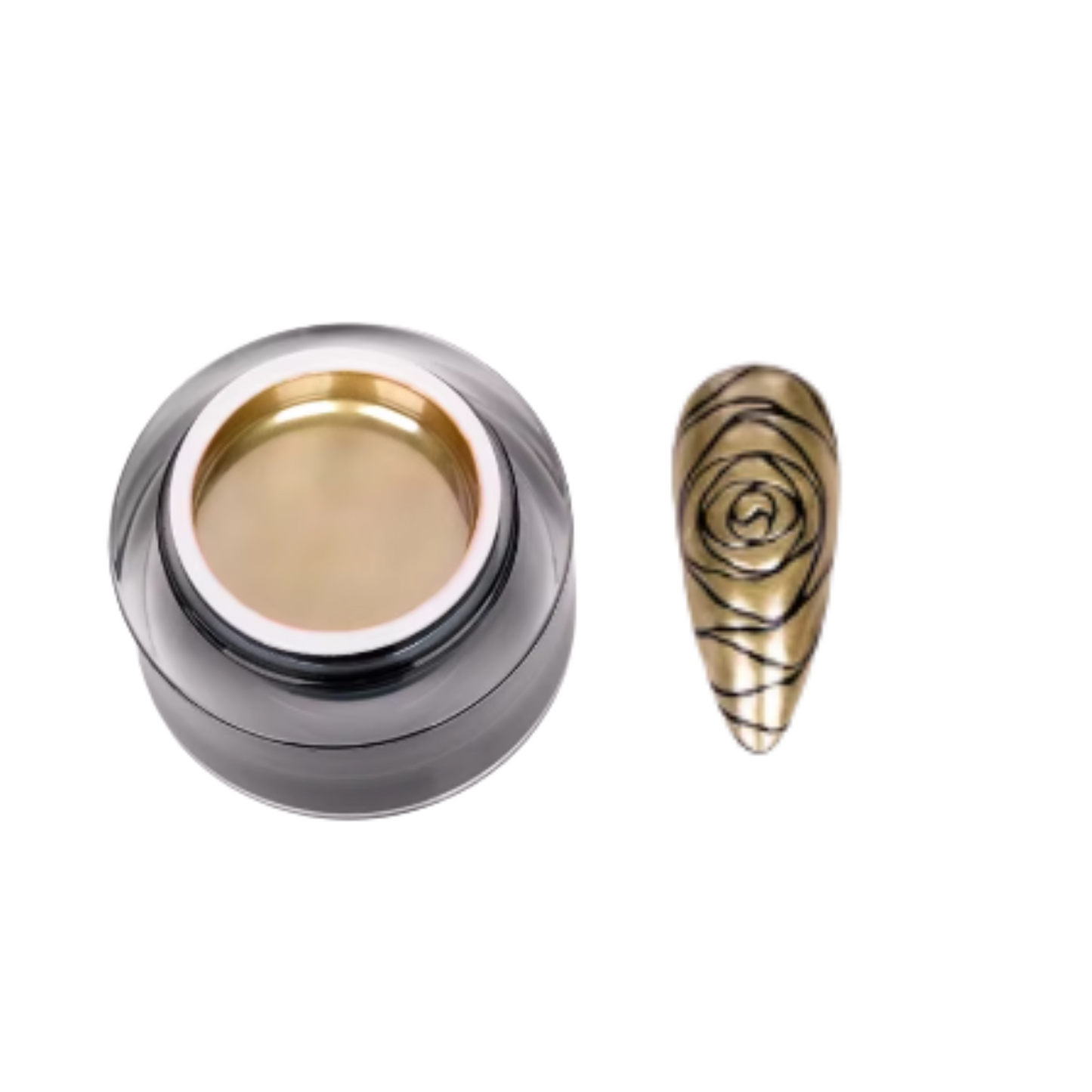 Venalisa Metallic Gel Golden