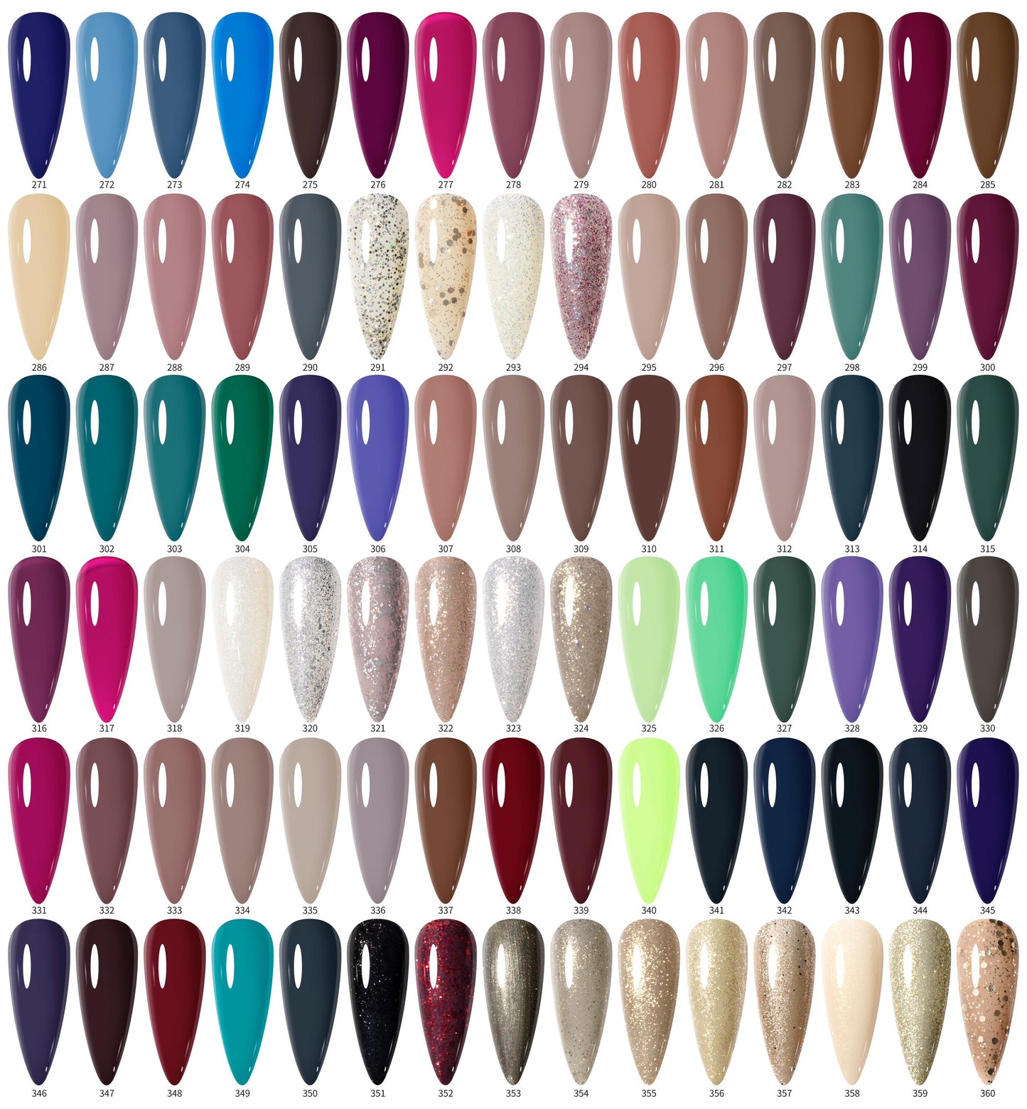 Emigel 7.5ml Gel Polish (No. 271 to No. 359)