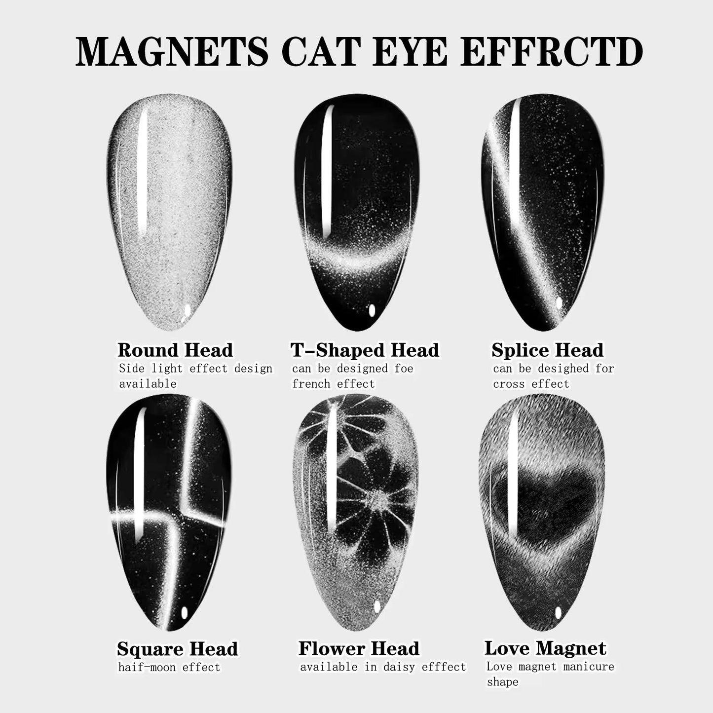 6in1 Cat Eye Magnet (Random Color)