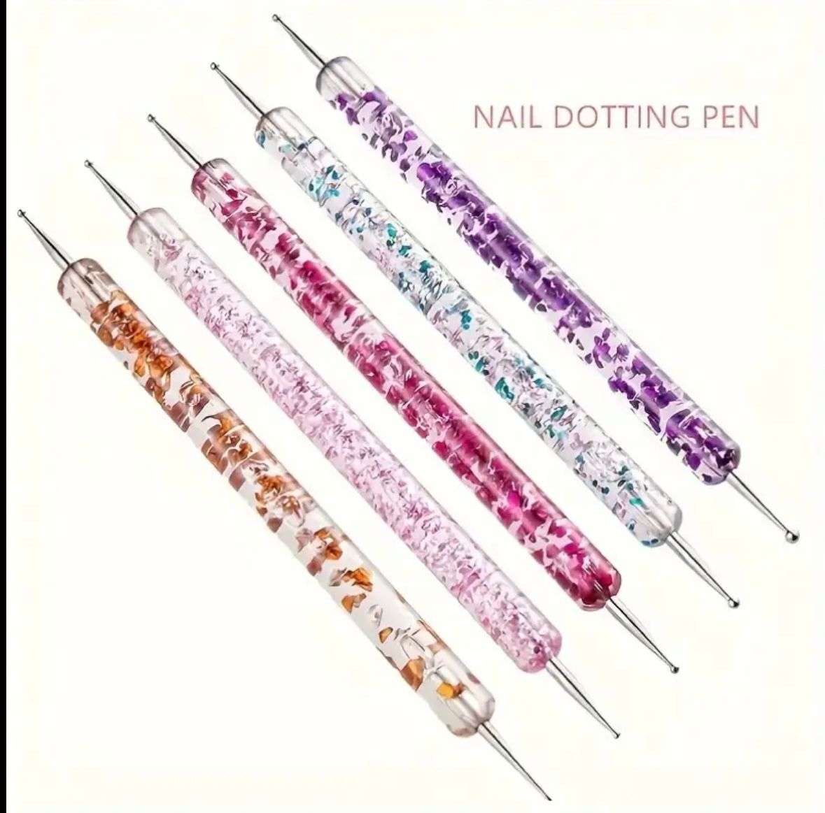 5pc Nail Dotting Tool Set