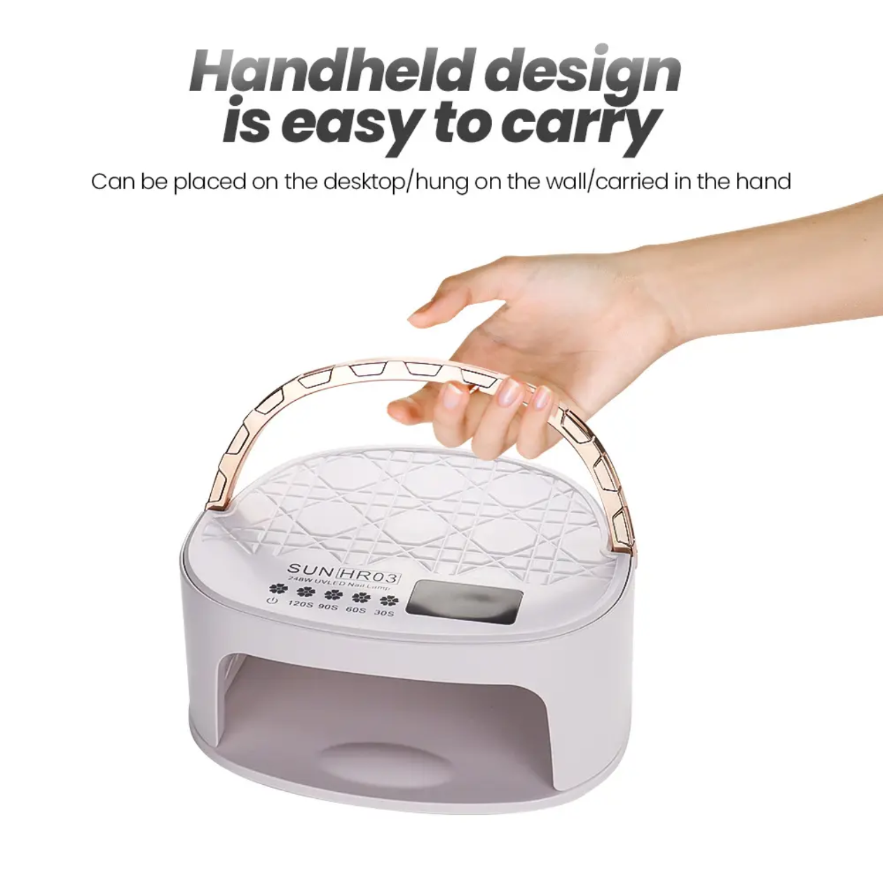 Sun HR 03 Wireless/Portable Nail Lamp 250 Watts