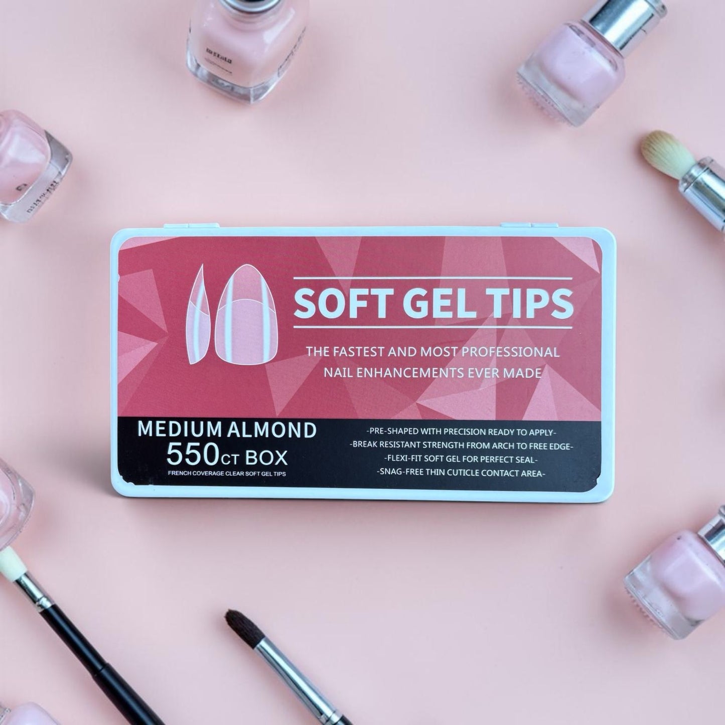 Soft Gel Tip Box - 550pc