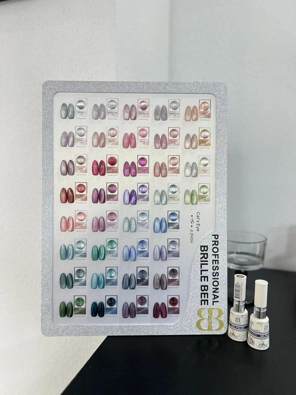 Brille Bee 36pc Cat Eye Set- 15ML Each