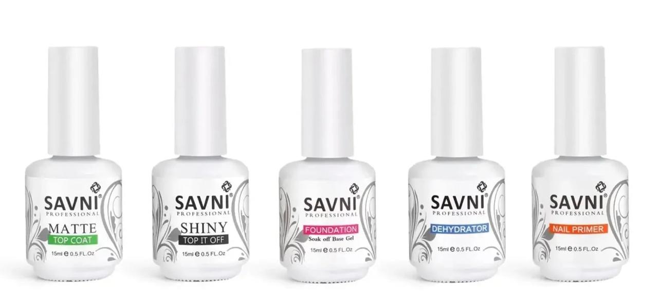Savni Professional 5pc Coats Combo- 15ML Each