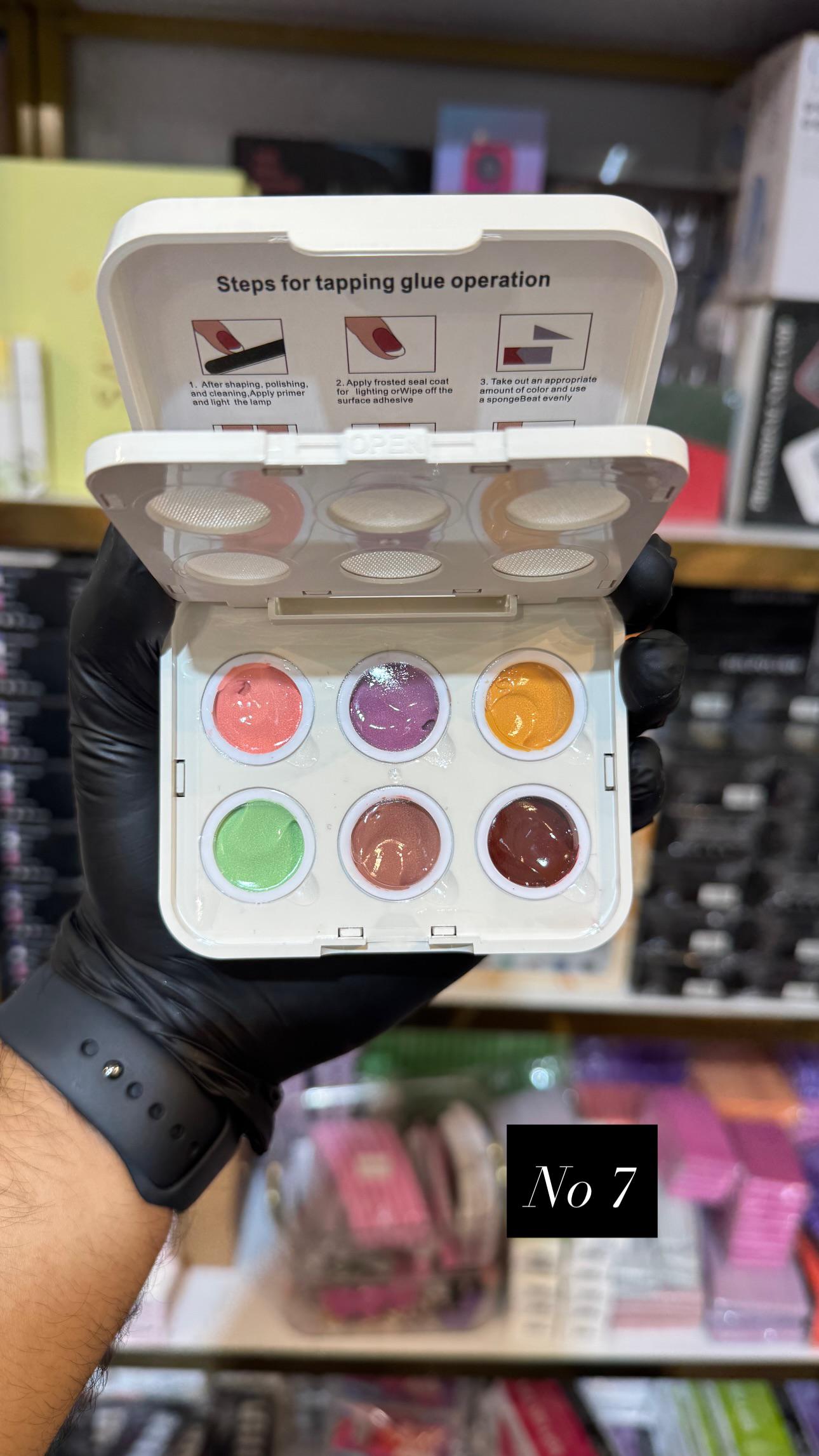 Pat Gel 6 Shades With Mesh Filter
