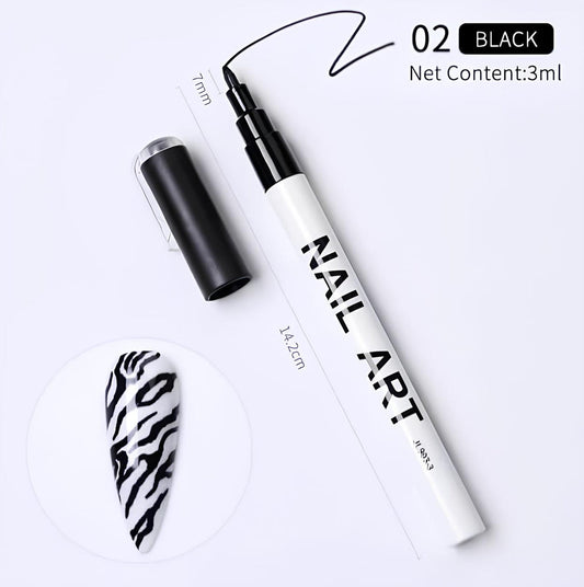 Nail Art Acrylic Pen for Drawing & Styling 0.07mm Thickness
