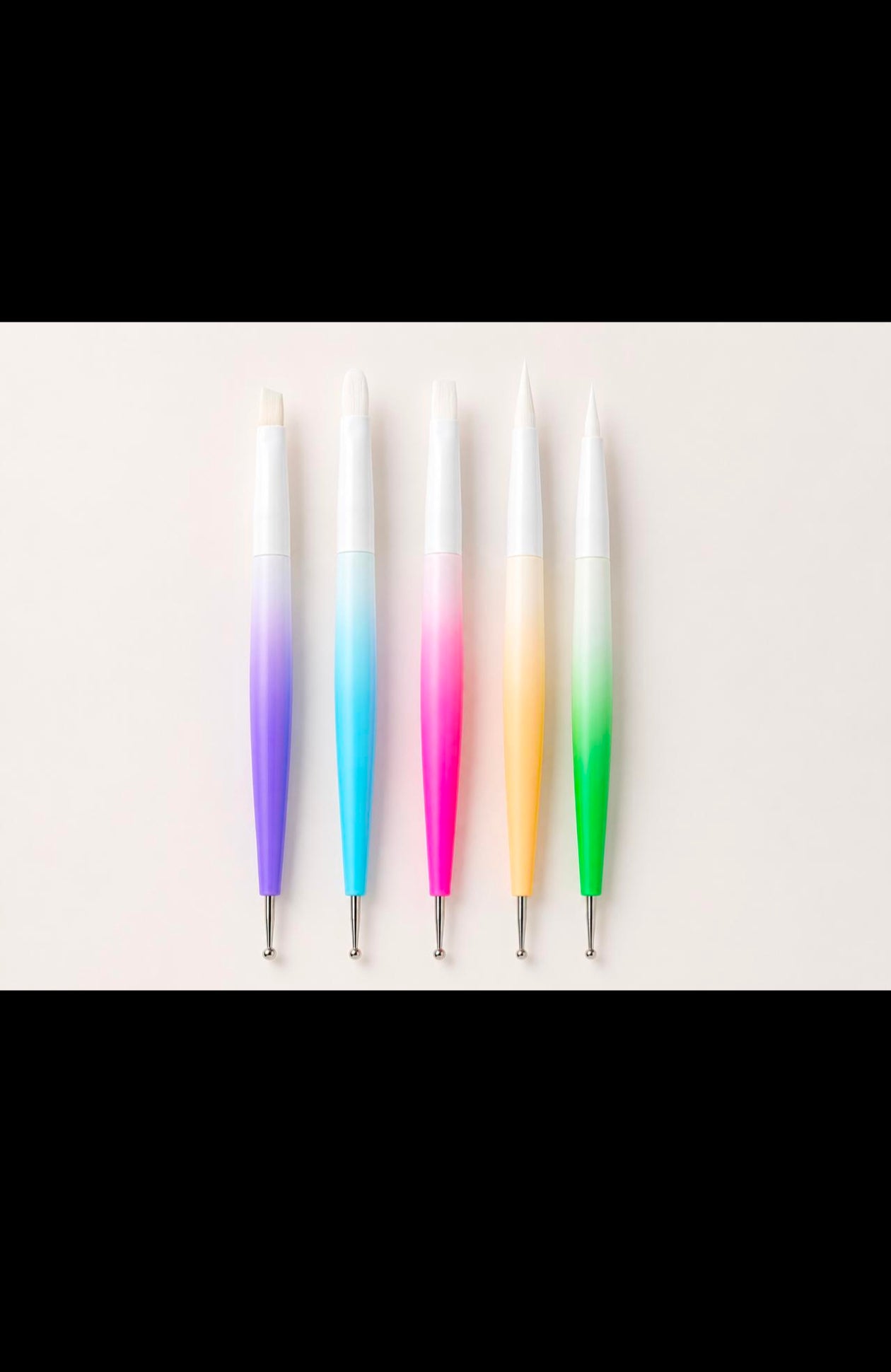 5pc Silicon Carving+ Dotting Tool