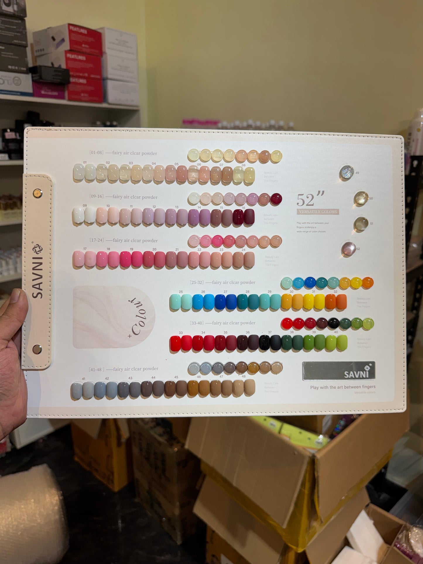 Savni Professional 54pc Gel Kit -15ML Bottle