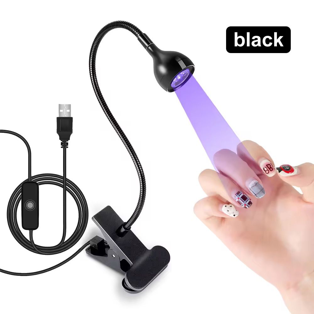 Table Clip Lamp- For Soft Gel- Random Colour