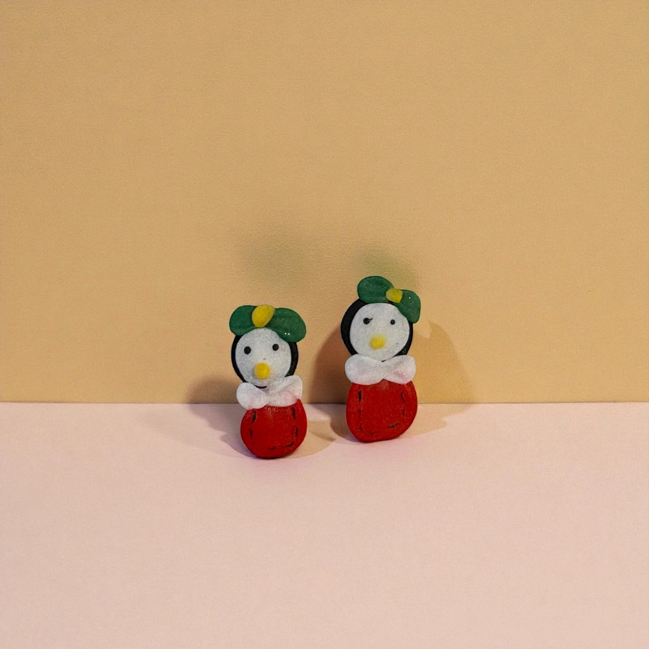Christmas Handmade Acrylic Charms (Pair)